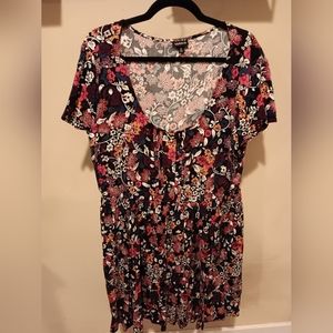Torrid Scoop Neck Floral Dress #16